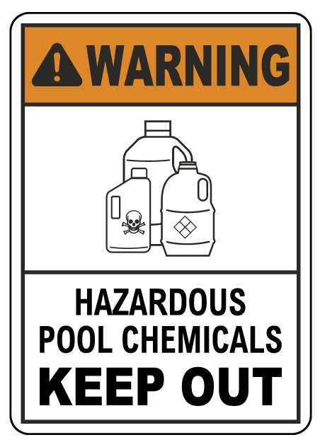 Pool Chemical Signs