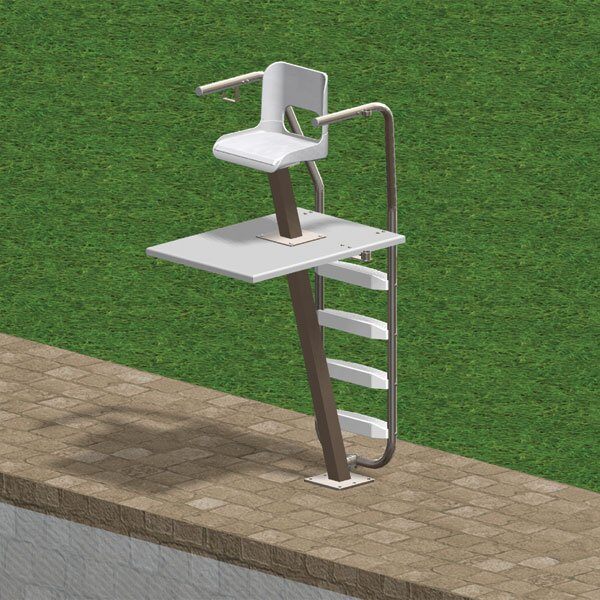 Sapphire Permanent Lifeguard Chair