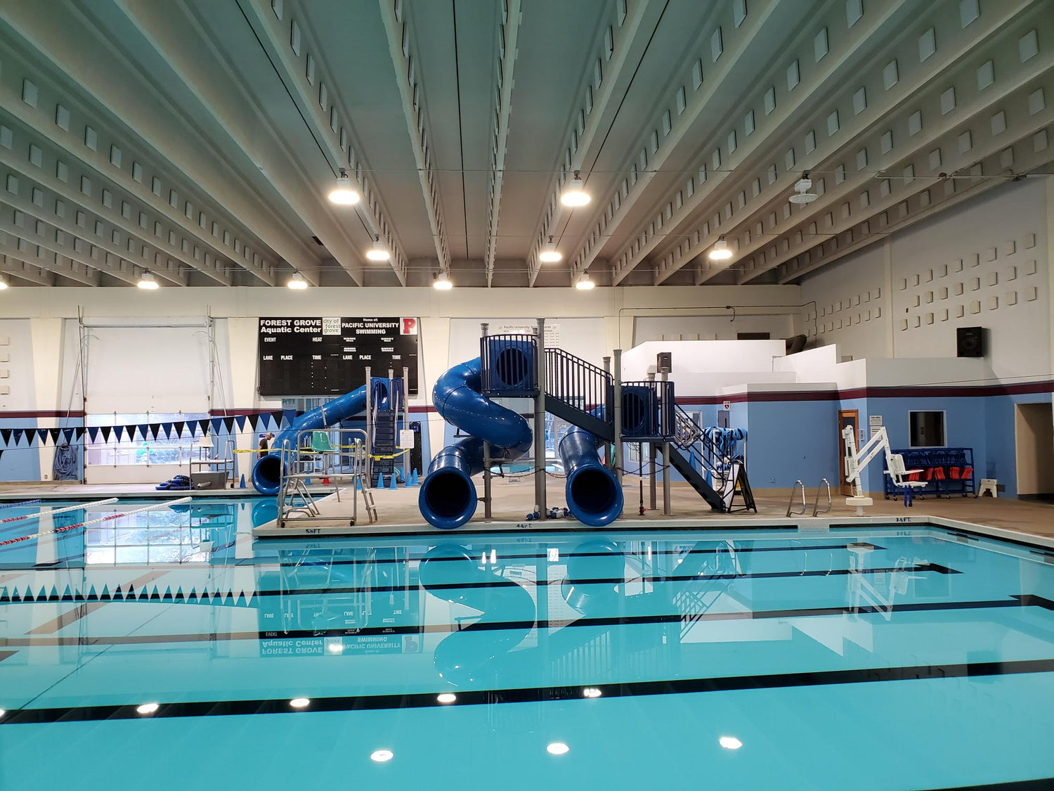 Double Flume Poolside Slide — view 3