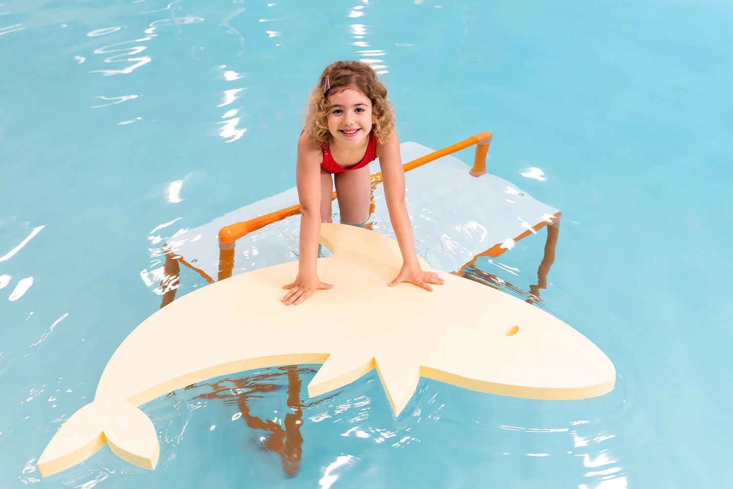 Max the Shark™ Foam Floating Mat – Made in the USA - Durable Swim Training Aid