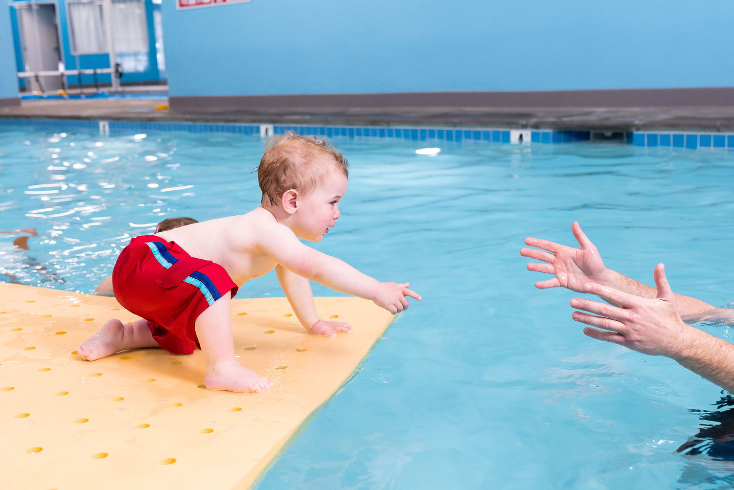 Swiss Cheese Foam Floating Mat – Made in the USA - Durable Swim Training Tool