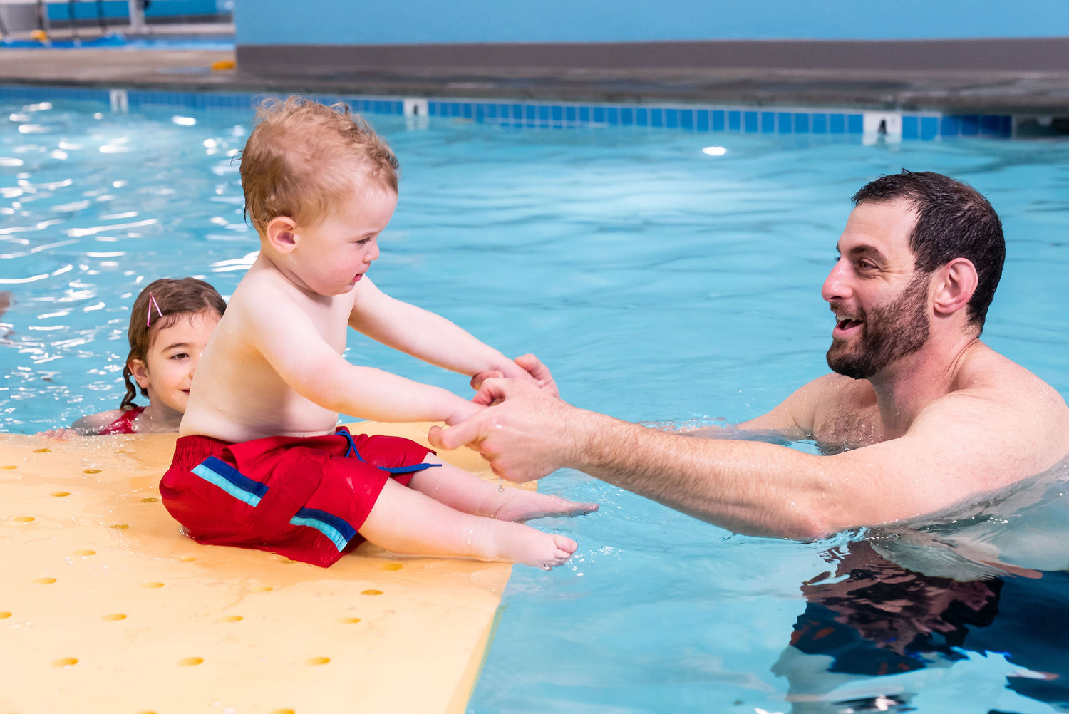 Swiss Cheese Foam Floating Mat – Made in the USA - Durable Swim Training Tool