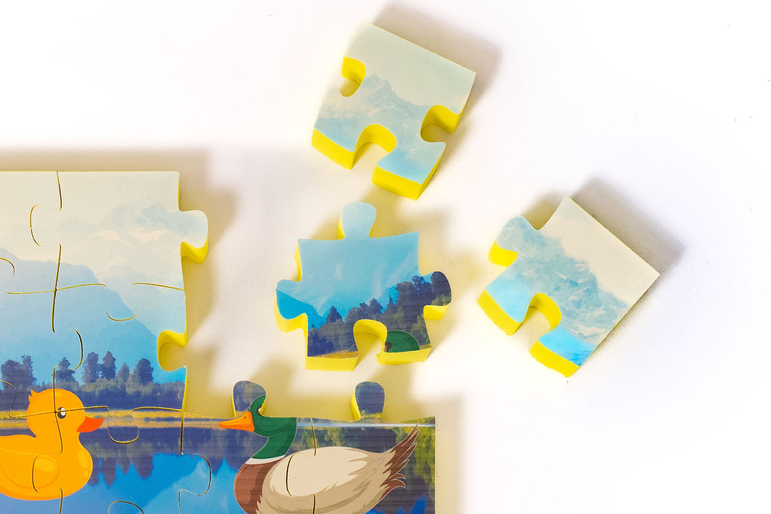 Fun Foam Swim Puzzle for Kids - 3 Sizes and Custom designs available! — view 2