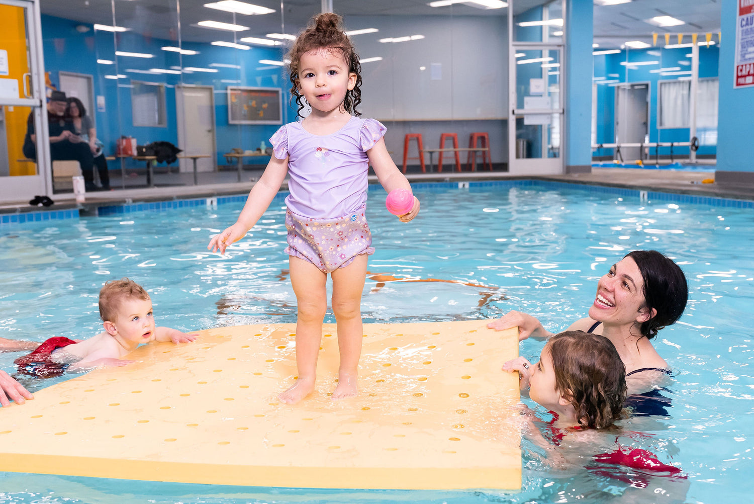 Swiss Cheese Foam Floating Mat – Made in the USA - Durable Swim Training Tool