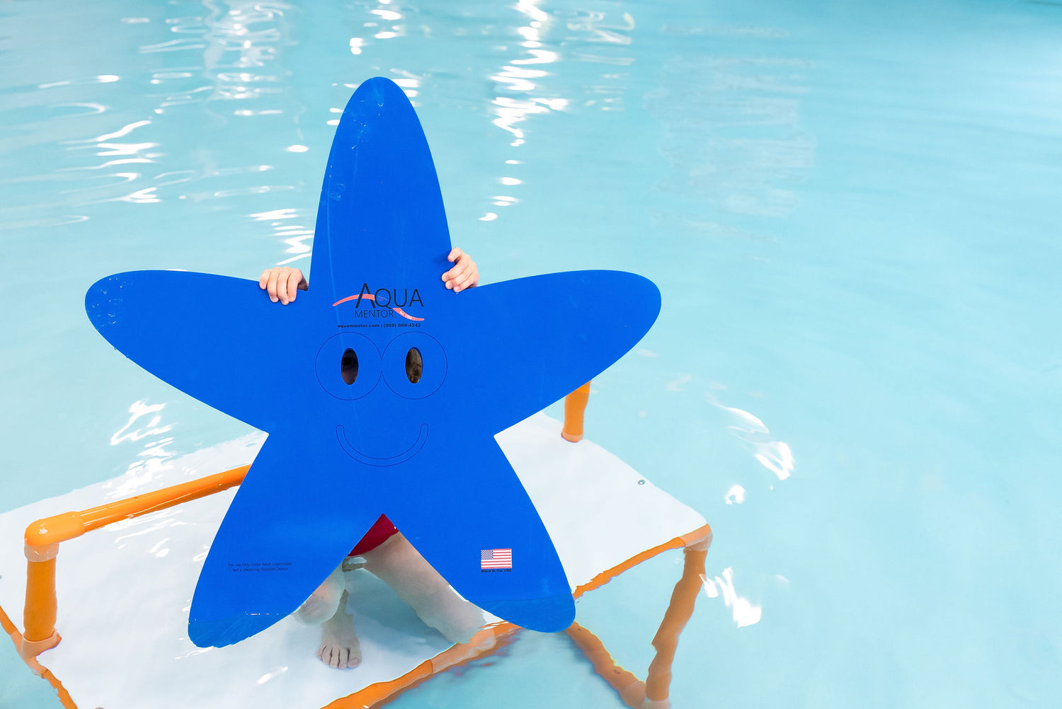 Susan the Starfish™ Foam Floating Mat – Made in the USA - Durable Swim Training Aid