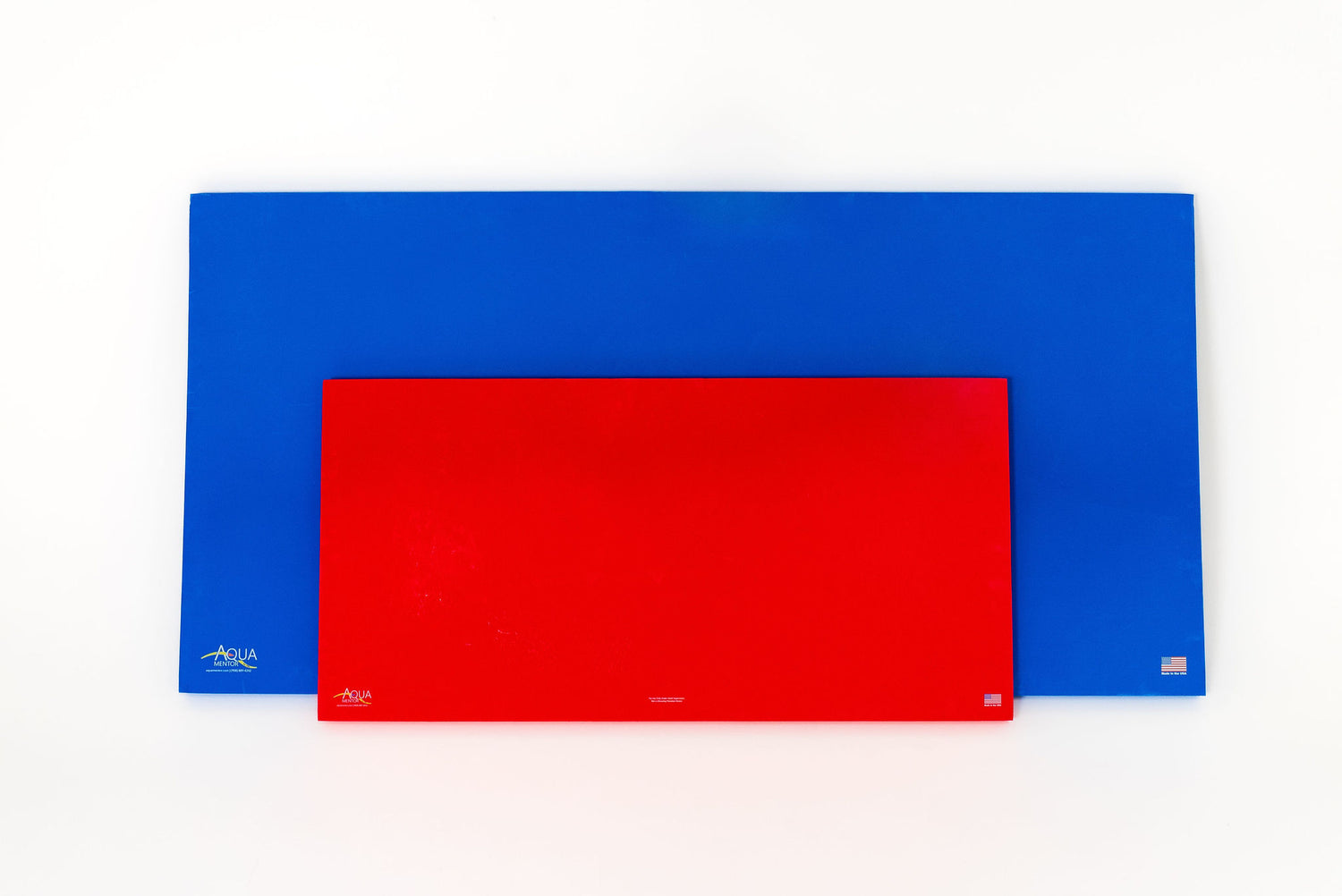 Aquamentor Rectangular Foam Floating Mat - Made in the USA - Durable Swim Training Aid