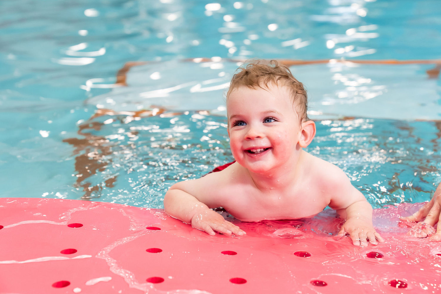 Swiss Cheese Foam Floating Mat – Made in the USA - Durable Swim Training Tool