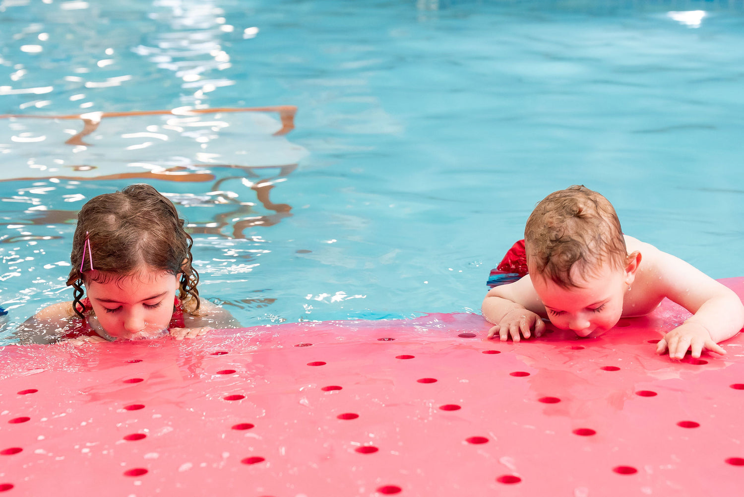 Swiss Cheese Foam Floating Mat – Made in the USA - Durable Swim Training Tool