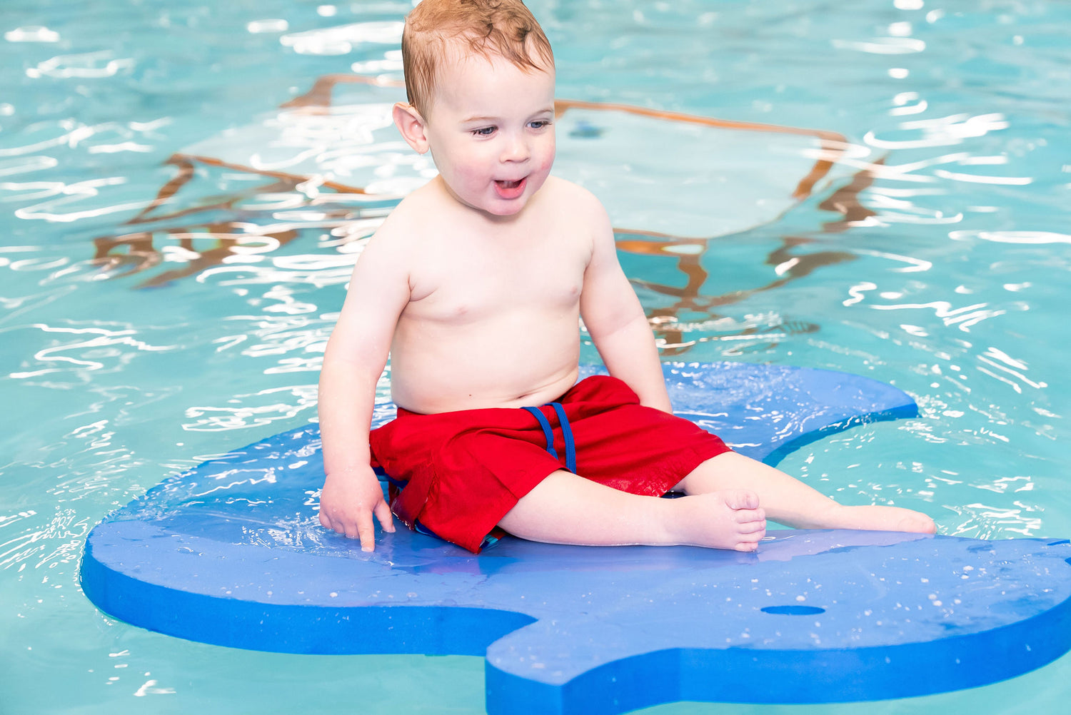 Michelle the Duck™ Foam Mat – Made in the USA – Playful, Durable Pool Float