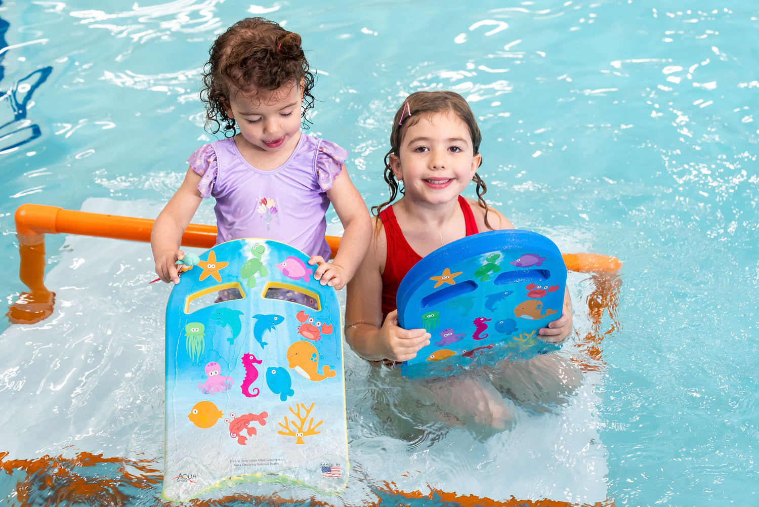 Aquamentor Sea Creatures Youth Kickboard - Durable Swim Training Aid