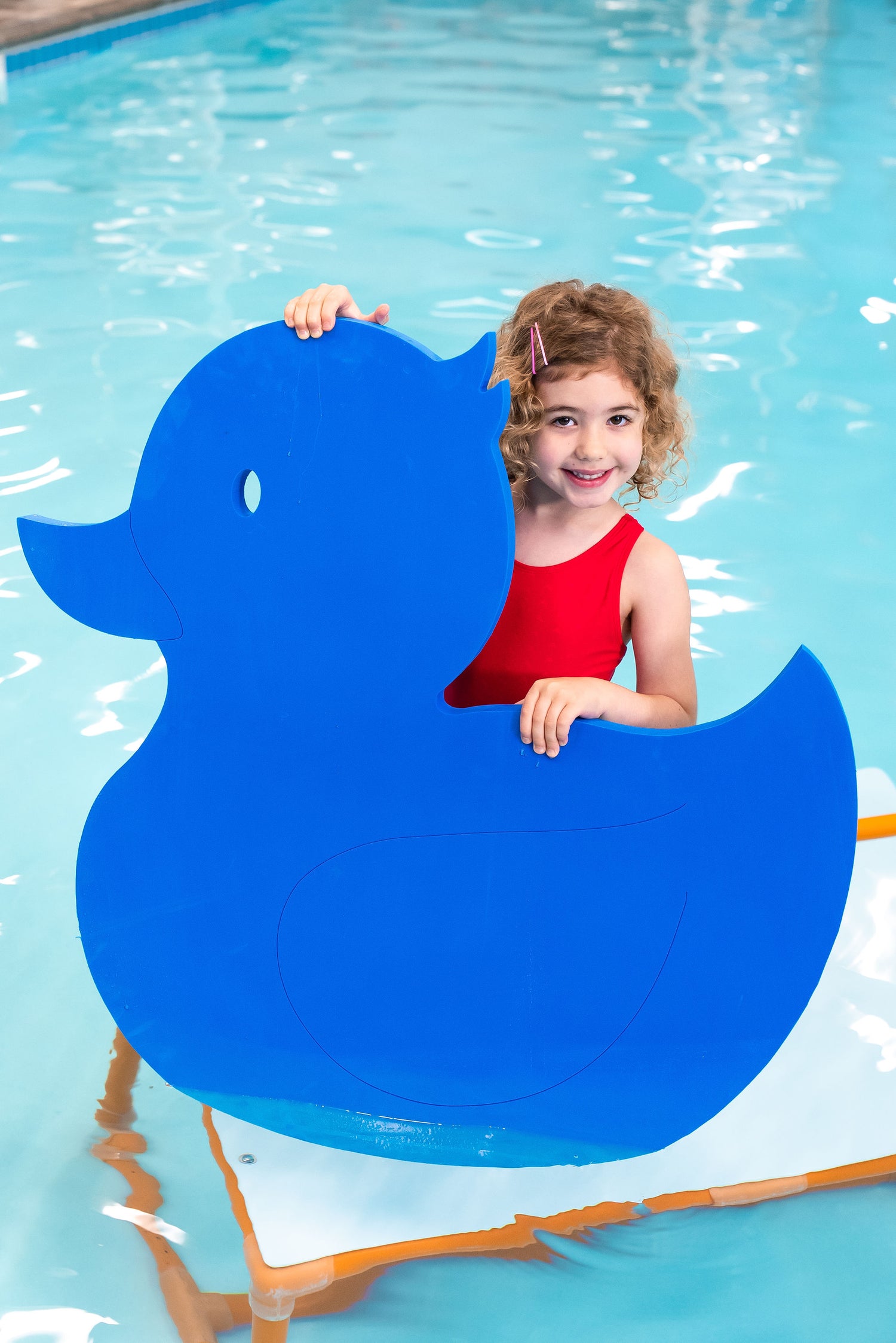 Michelle the Duck™ Foam Mat – Made in the USA – Playful, Durable Pool Float
