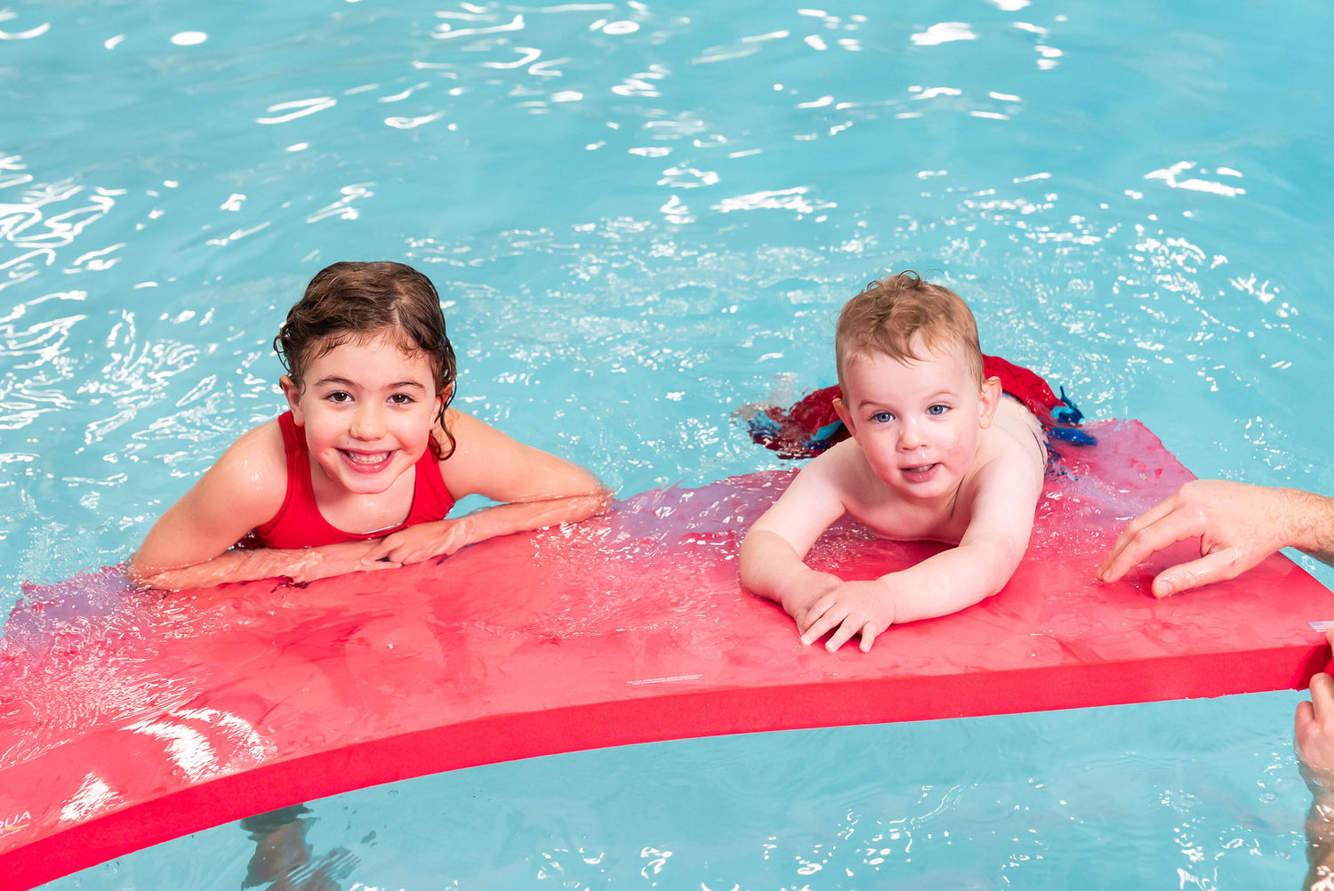 Aquamentor Rectangular Foam Floating Mat - Made in the USA - Durable Swim Training Aid