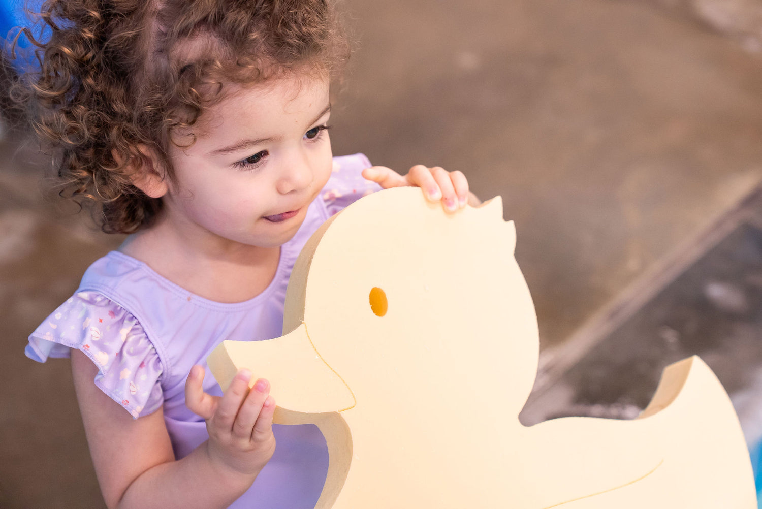 Michelle the Duck™ Foam Mat – Made in the USA – Playful, Durable Pool Float