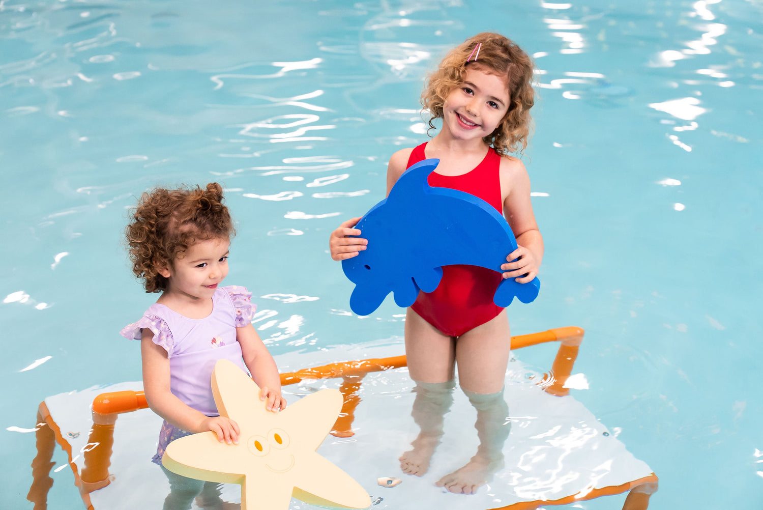 Susan the Starfish™ Foam Floating Mat – Made in the USA - Durable Swim Training Aid