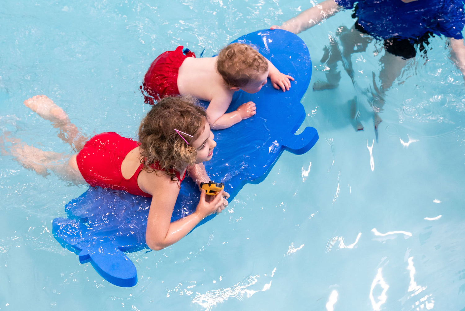 Aquamentor Sam's Submarine™ Foam Floating Mat – Made in the USA – Durable Swim Training Aid