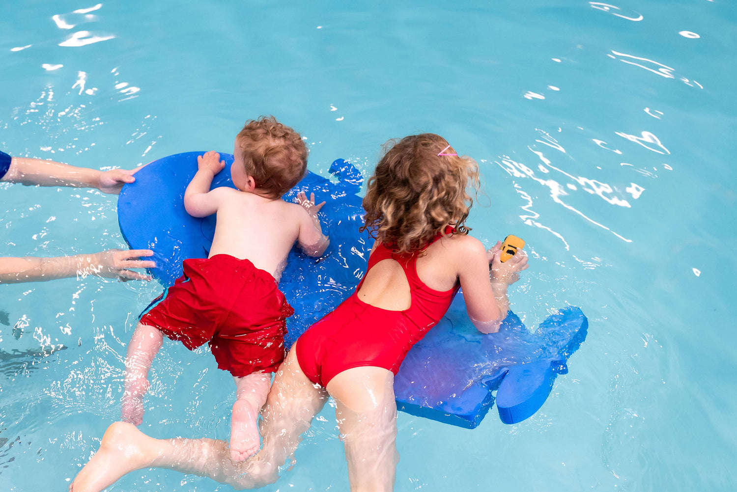 Aquamentor Sam's Submarine™ Foam Floating Mat – Made in the USA – Durable Swim Training Aid