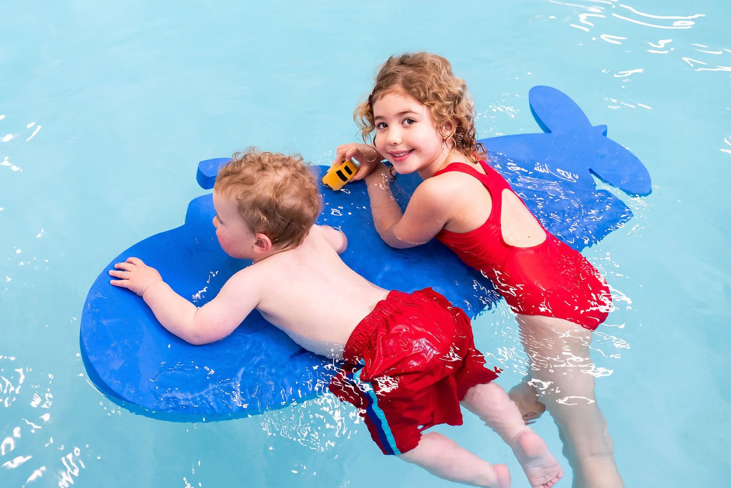 Aquamentor Sam's Submarine™ Foam Floating Mat – Made in the USA – Durable Swim Training Aid