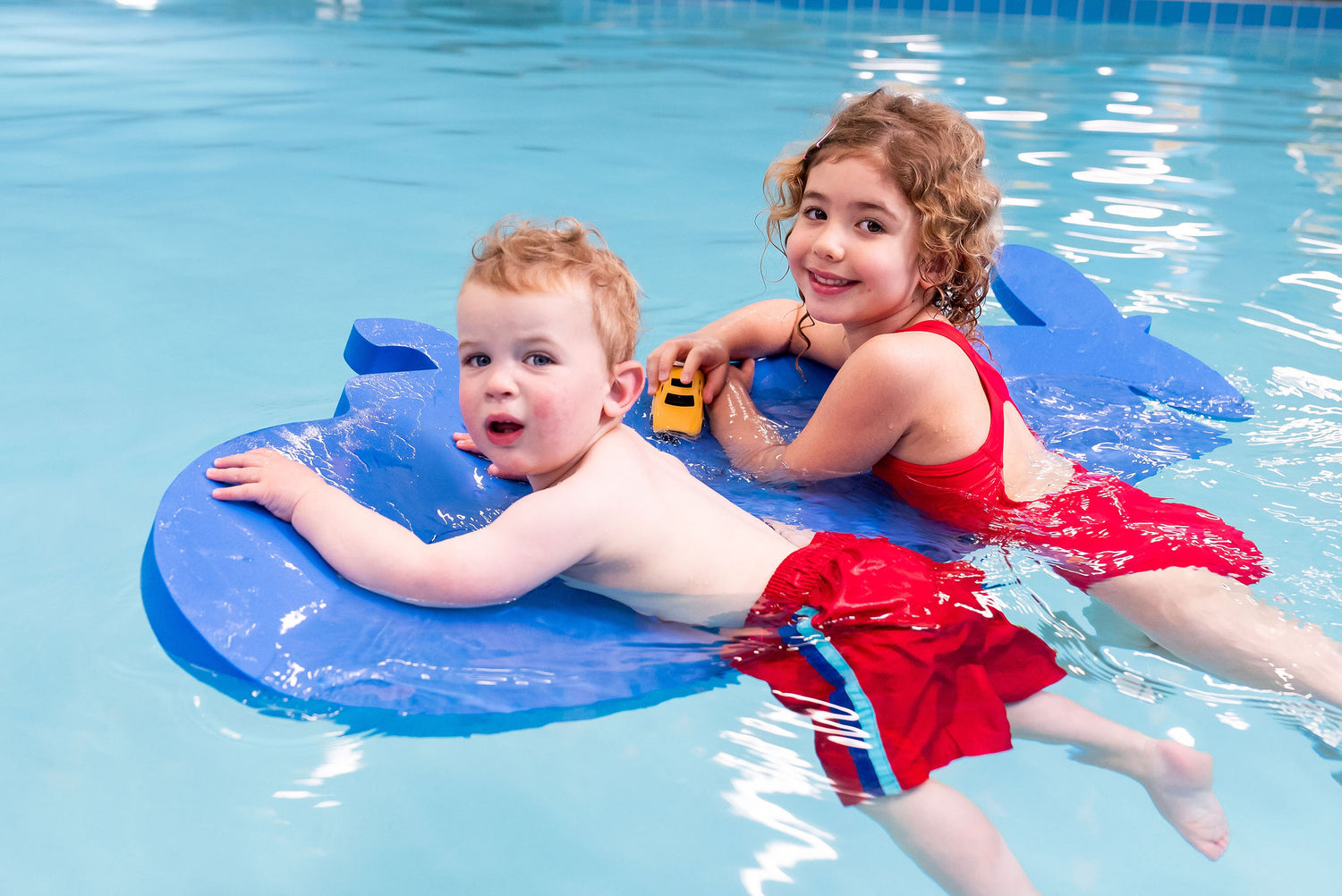 Aquamentor Sam's Submarine™ Foam Floating Mat – Made in the USA – Durable Swim Training Aid