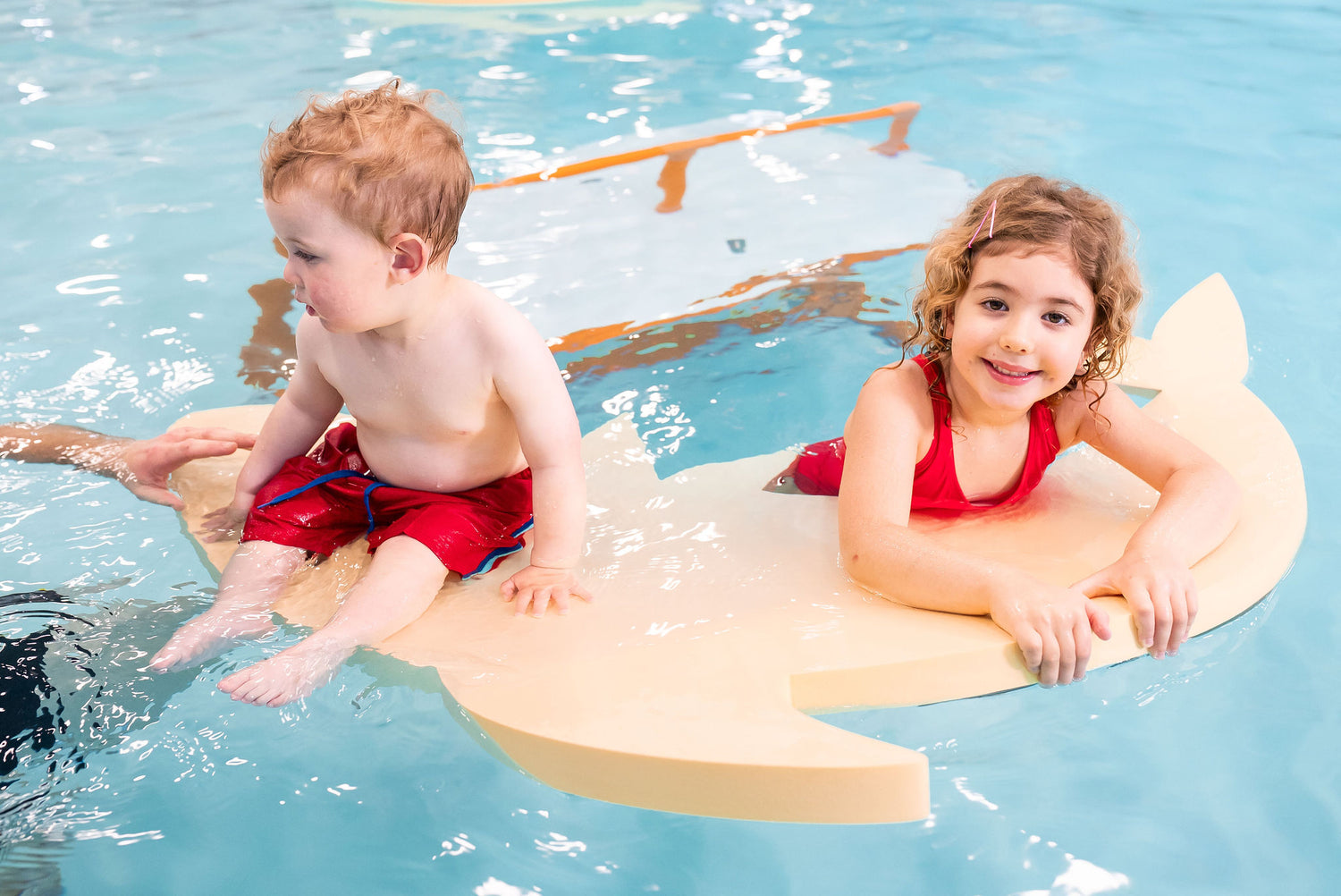 Max the Shark™ Foam Floating Mat – Made in the USA - Durable Swim Training Aid