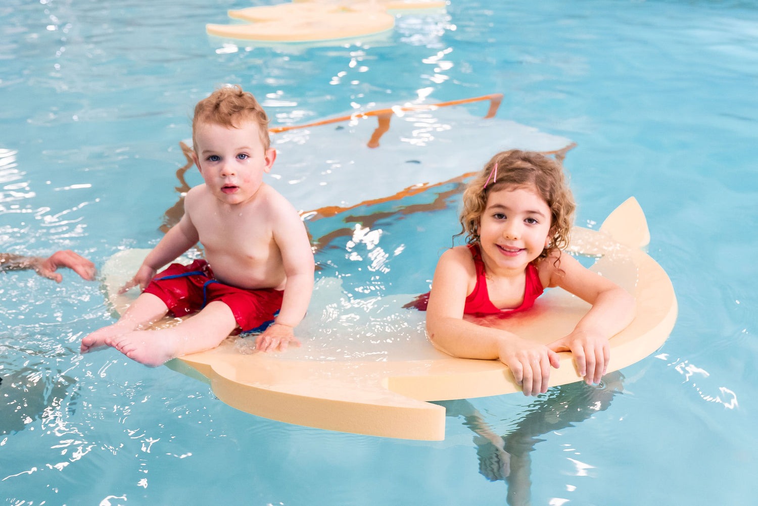 Max the Shark™ Foam Floating Mat – Made in the USA - Durable Swim Training Aid