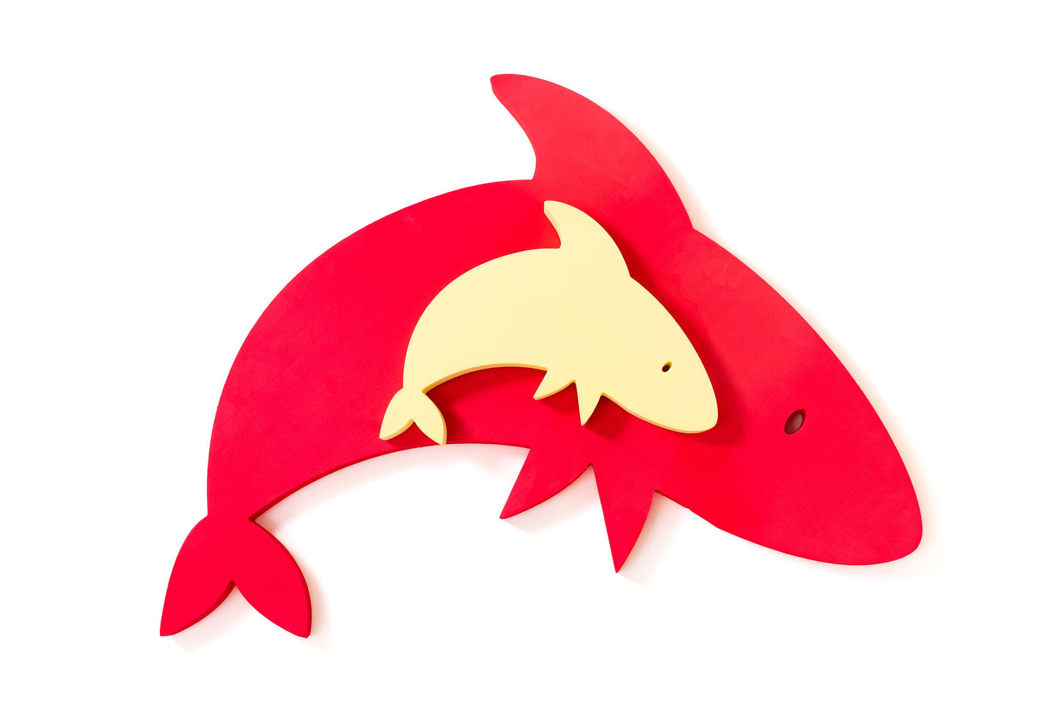 Max the Shark™ Foam Floating Mat – Made in the USA - Durable Swim Training Aid