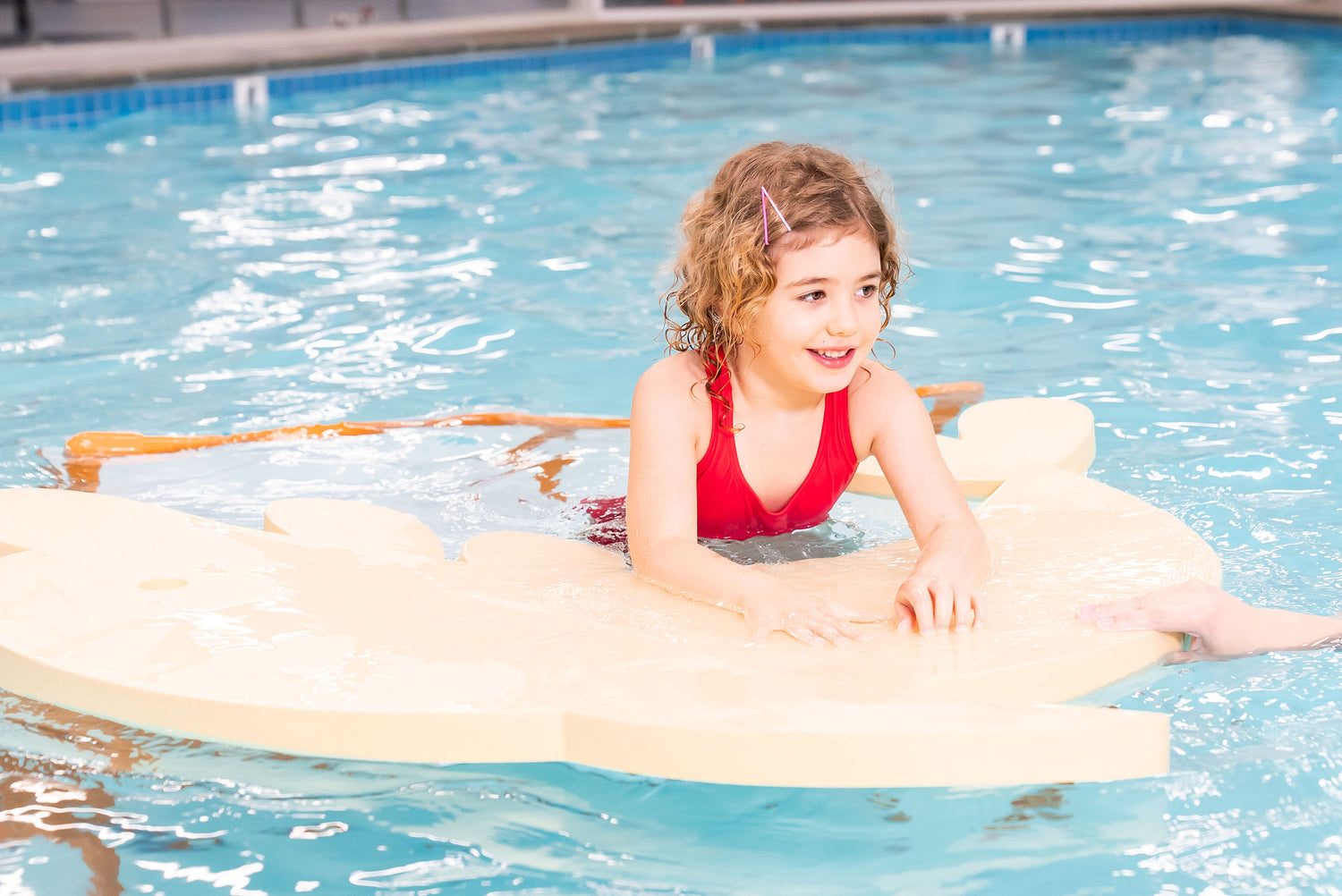 Dan the Dolphin™ Foam Floating Mat – Made in the USA - Durable Swim Training Tool