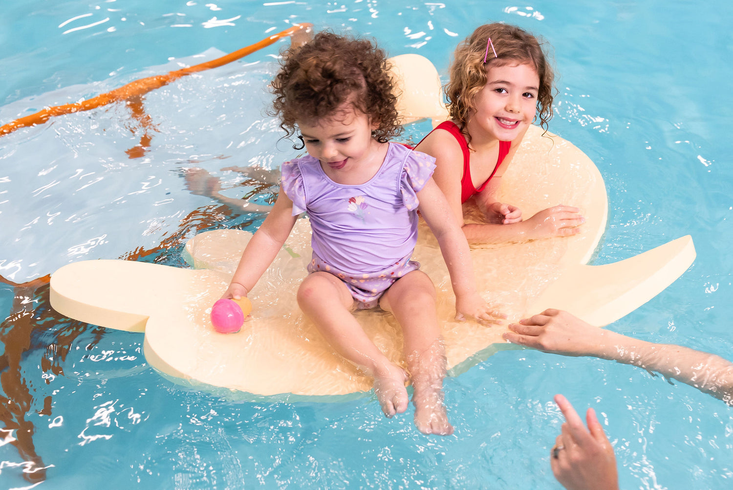 Dan the Dolphin™ Foam Floating Mat – Made in the USA - Durable Swim Training Tool