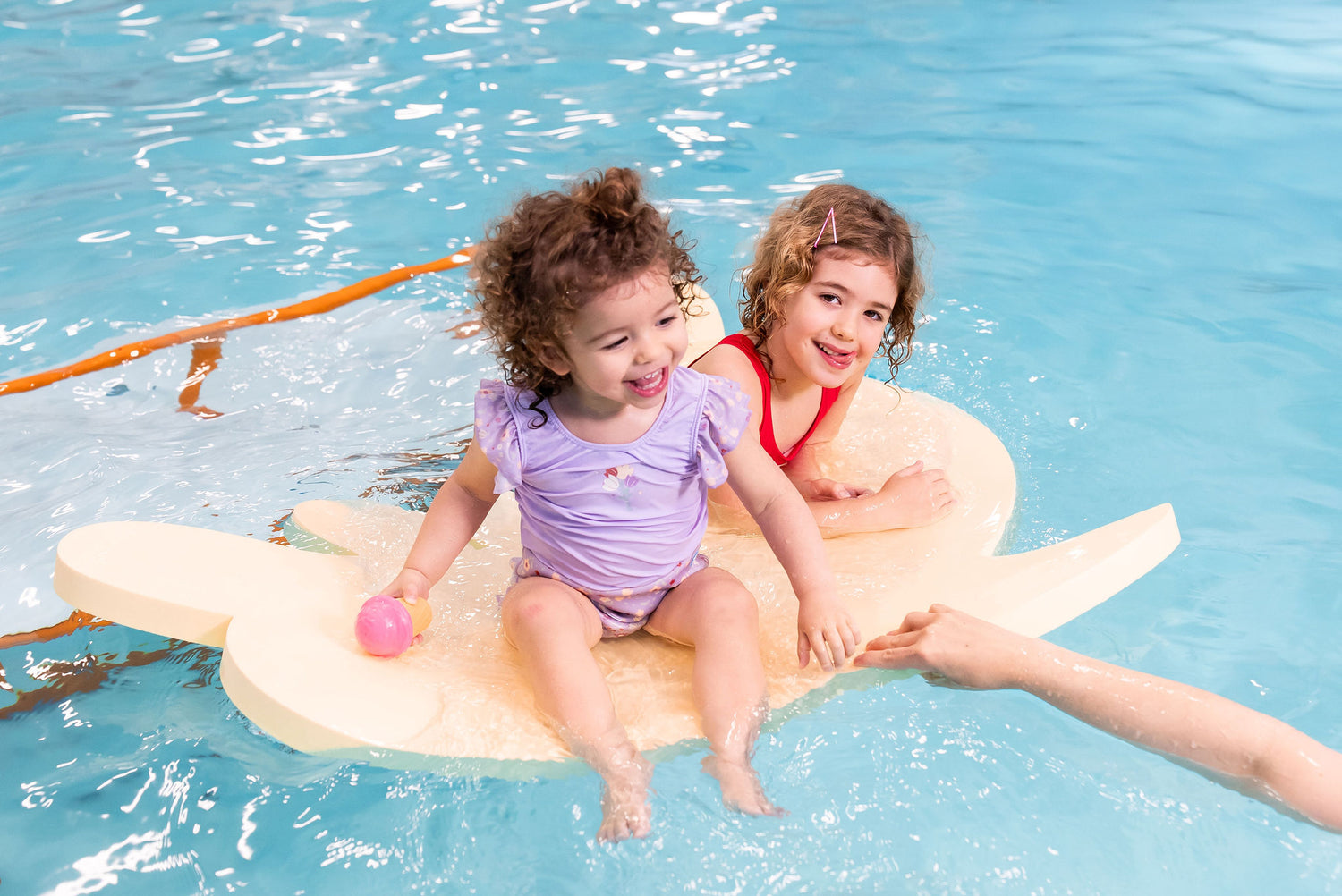 Dan the Dolphin™ Foam Floating Mat – Made in the USA - Durable Swim Training Tool