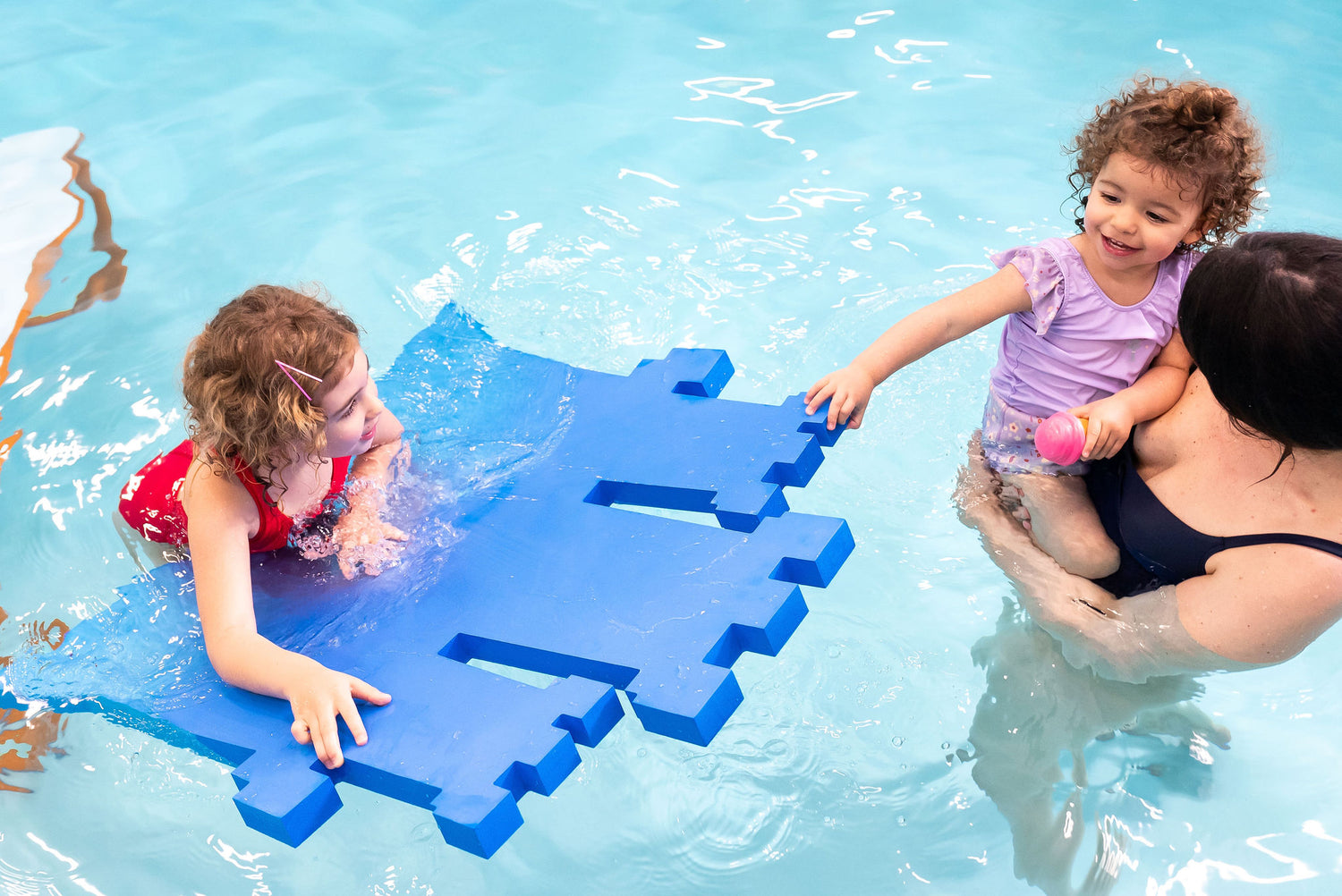 Poseidon’s Castle Foam Mat – Made in the USA – Safe, Fun Pool Play for Kids