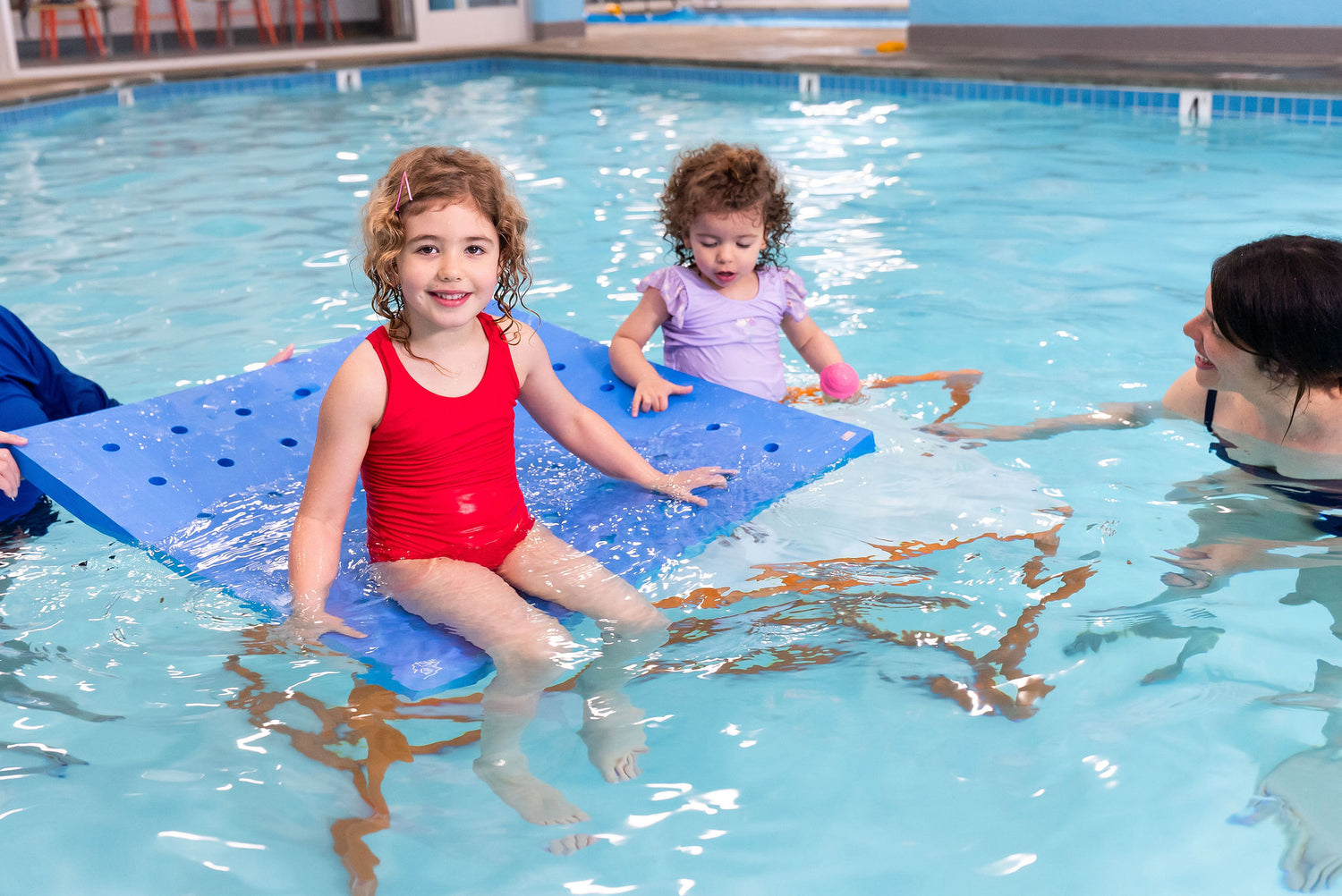 Swiss Cheese Foam Floating Mat – Made in the USA - Durable Swim Training Tool