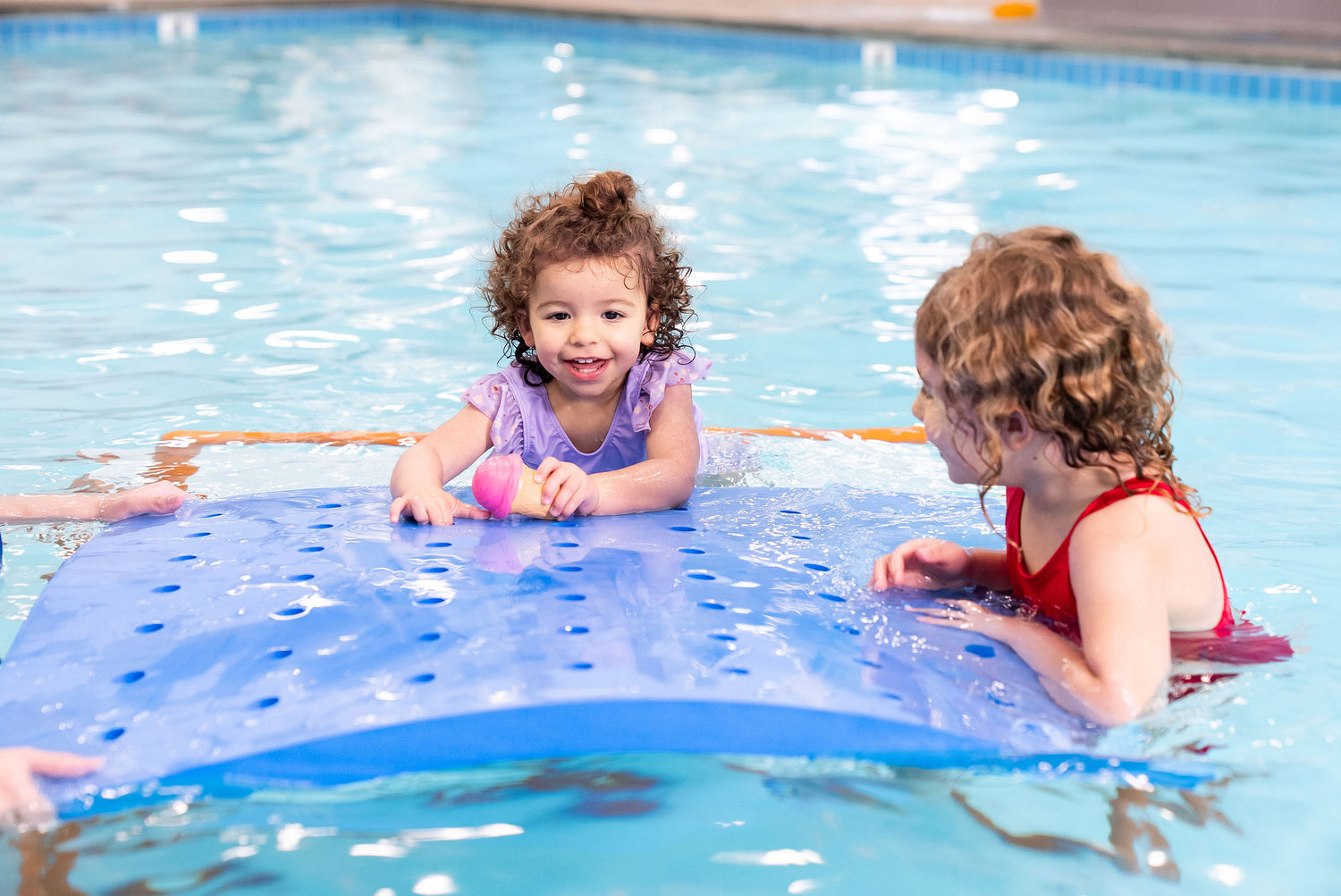 Swiss Cheese Foam Floating Mat – Made in the USA - Durable Swim Training Tool