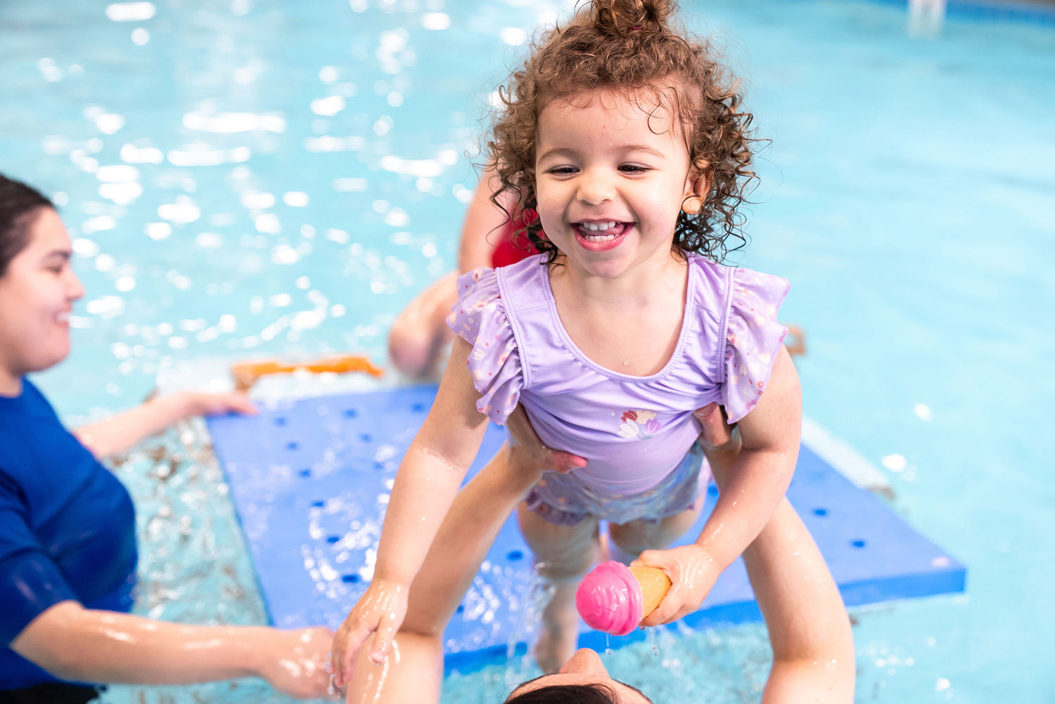 Swiss Cheese Foam Floating Mat – Made in the USA - Durable Swim Training Tool