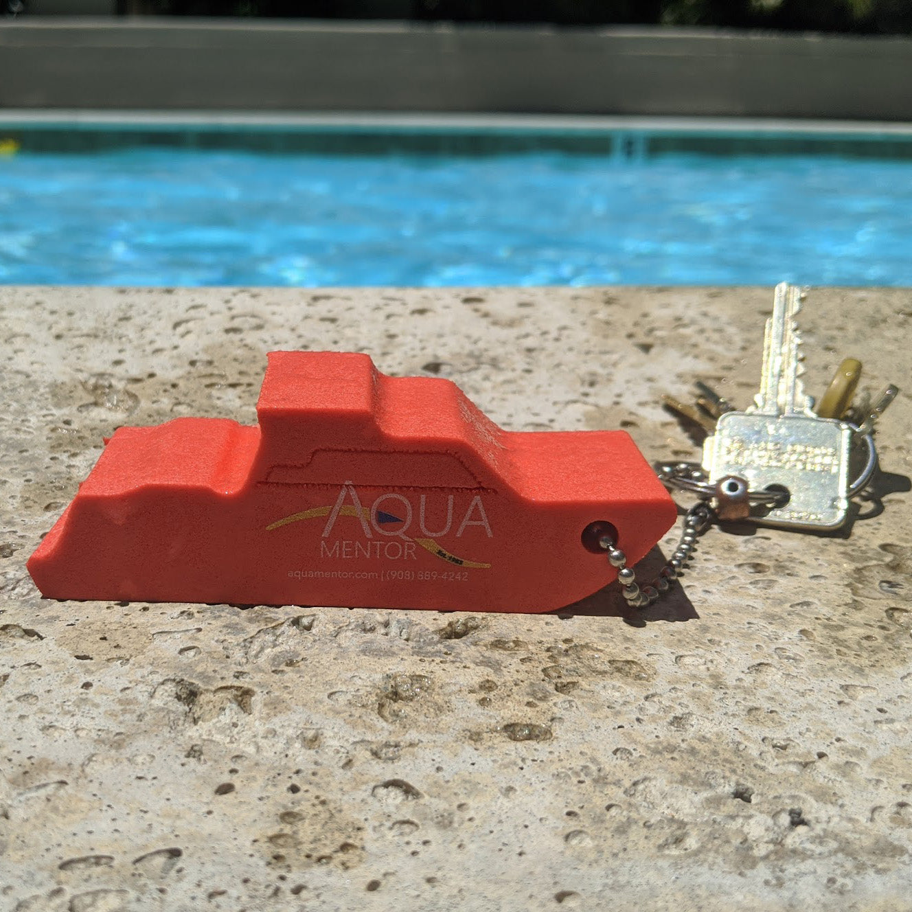 Aquamentor Foam Floating Keychains