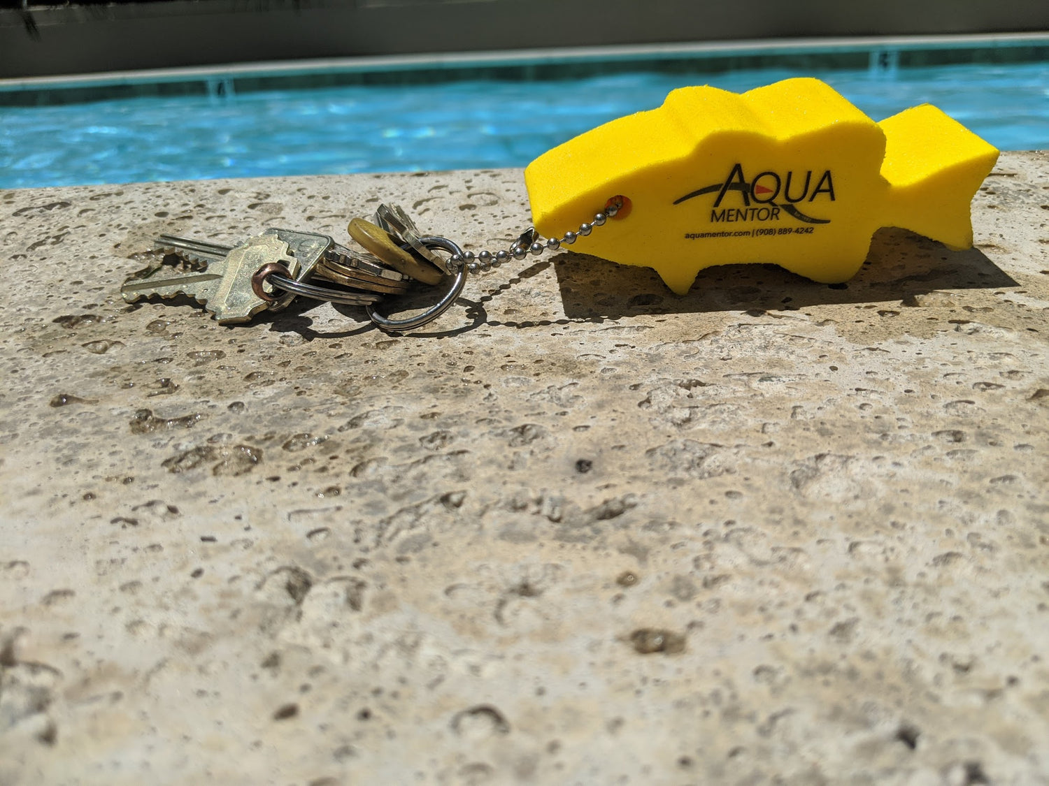 Aquamentor Foam Floating Keychains