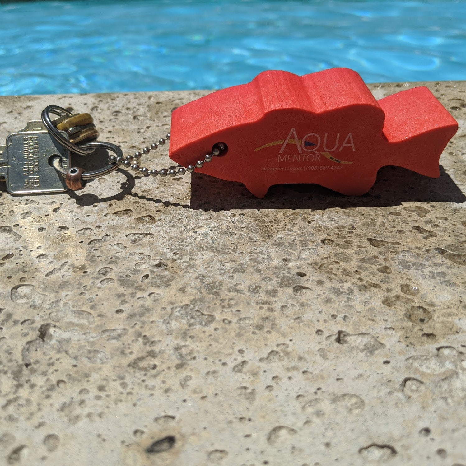 Aquamentor Foam Floating Keychains