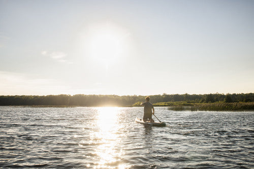 Natural Wood Stand Up Inflatable Paddle Board - Image 14