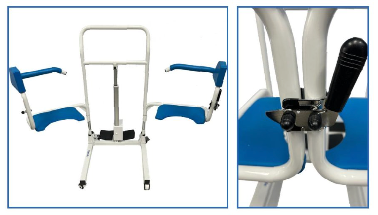 4-in-1 Electric Height Shower Commode Chair 3