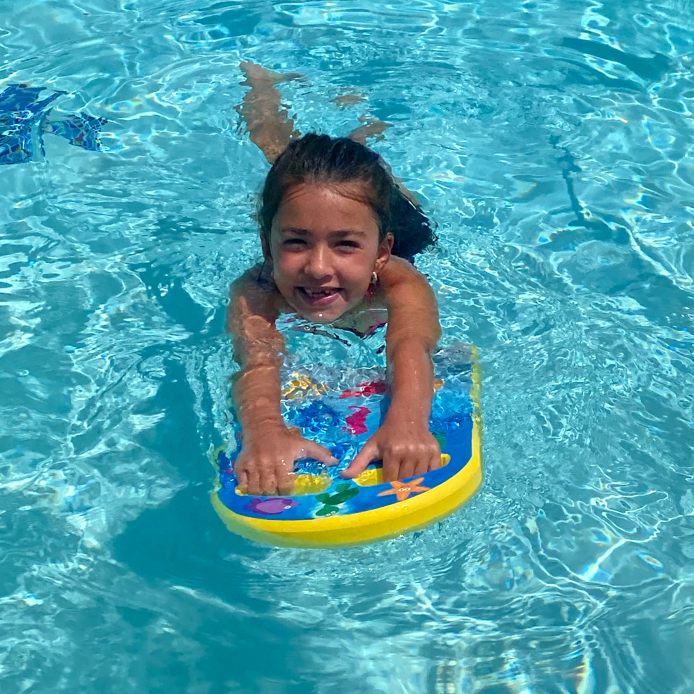 Aquamentor Sea Creatures Youth Kickboard - Durable Swim Training Aid