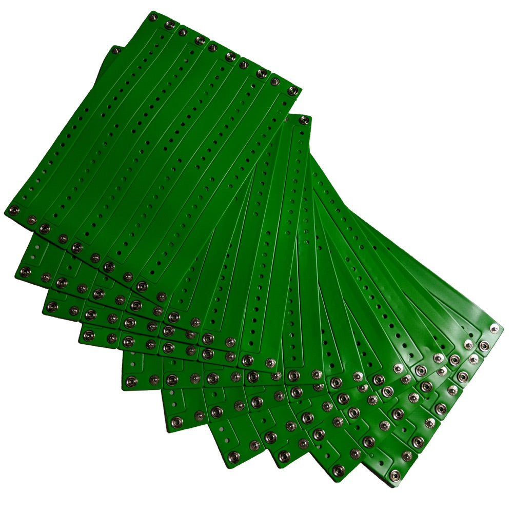 Aquamentor Reusable Vinyl Wristbands - Durable, Long-Lasting - 100/pk