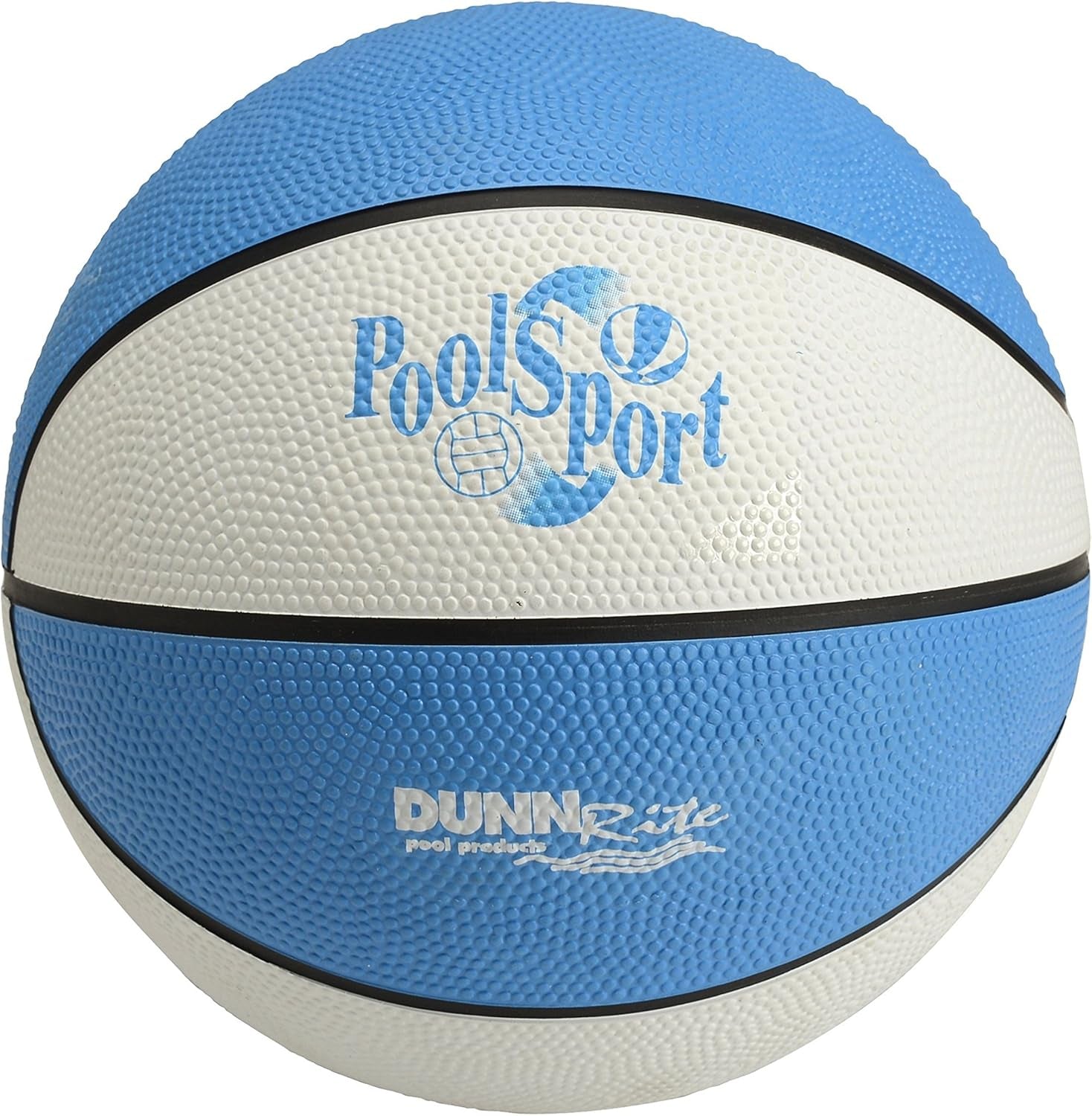 Dunn-Rite Poolsport Swimming Pool Basketball Hoop W/Ball, Base, & 13.5 Inch Stainless Steel Rim for Adults & Kids
