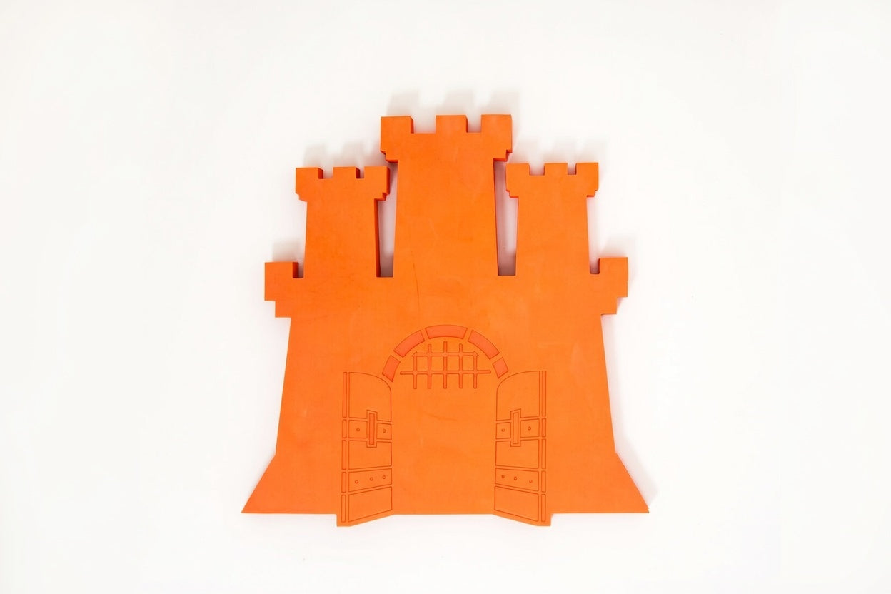 Poseidon’s Castle Foam Floating Mat – Made in the USA – Safe, Fun Pool Play for Kids