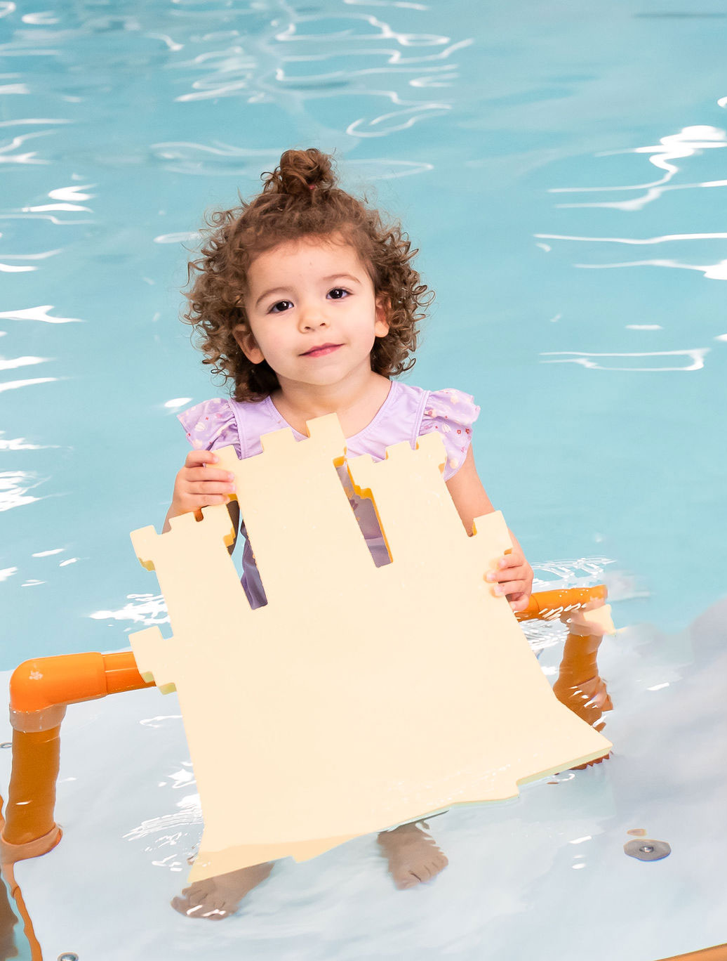 Poseidon’s Castle Foam Mat – Made in the USA – Safe, Fun Pool Play for Kids