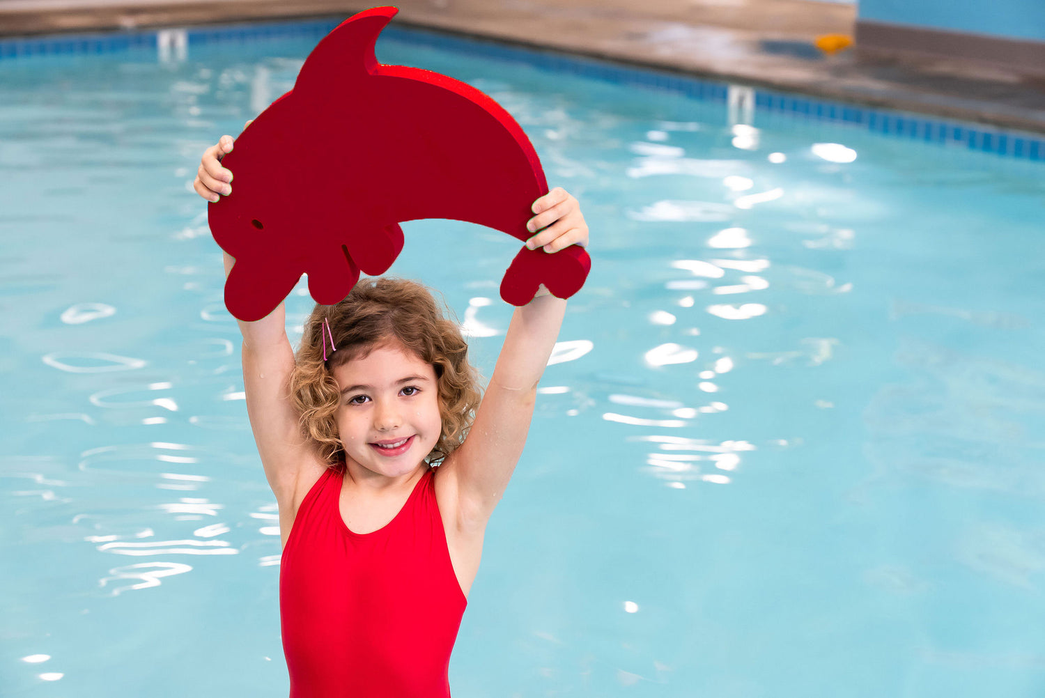Dan the Dolphin™ Foam Floating Mat – Made in the USA - Durable Swim Training Tool