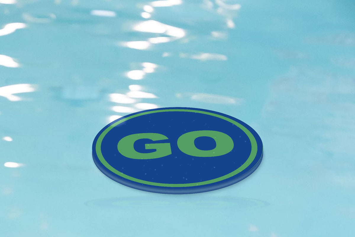 Aquamentor-Swim Angelfish Foam GO Sign floating
