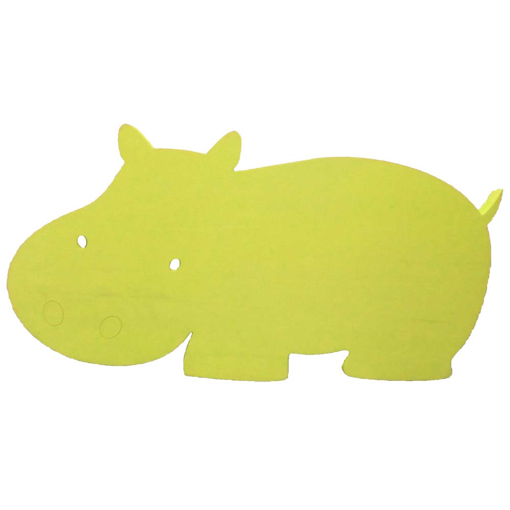Hank the Hippo™ Foam Floating Mat – Made in the USA - Durable Swim Training Aid