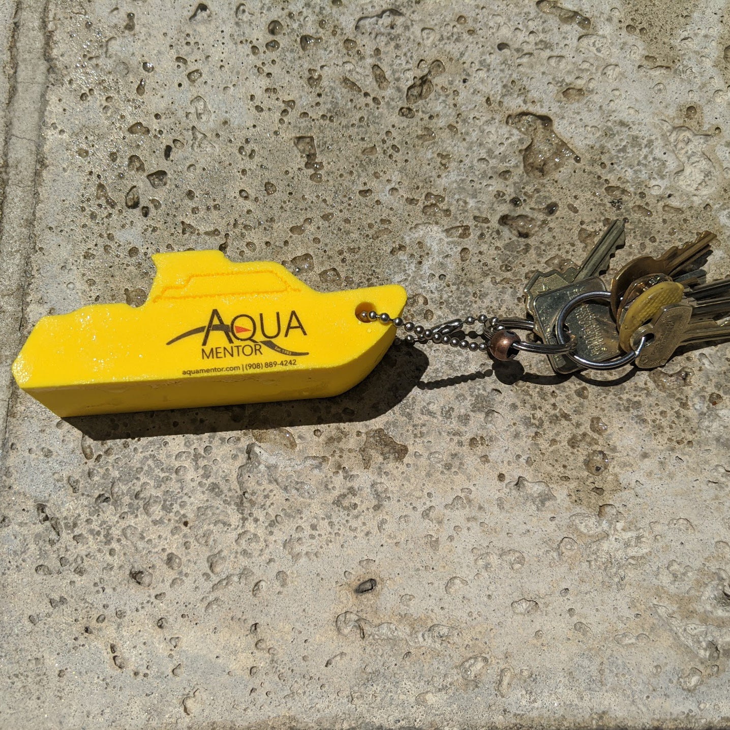 Aquamentor Foam Floating Keychains
