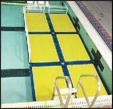 SS-100 Portable Swim Station platform and adjustable legs