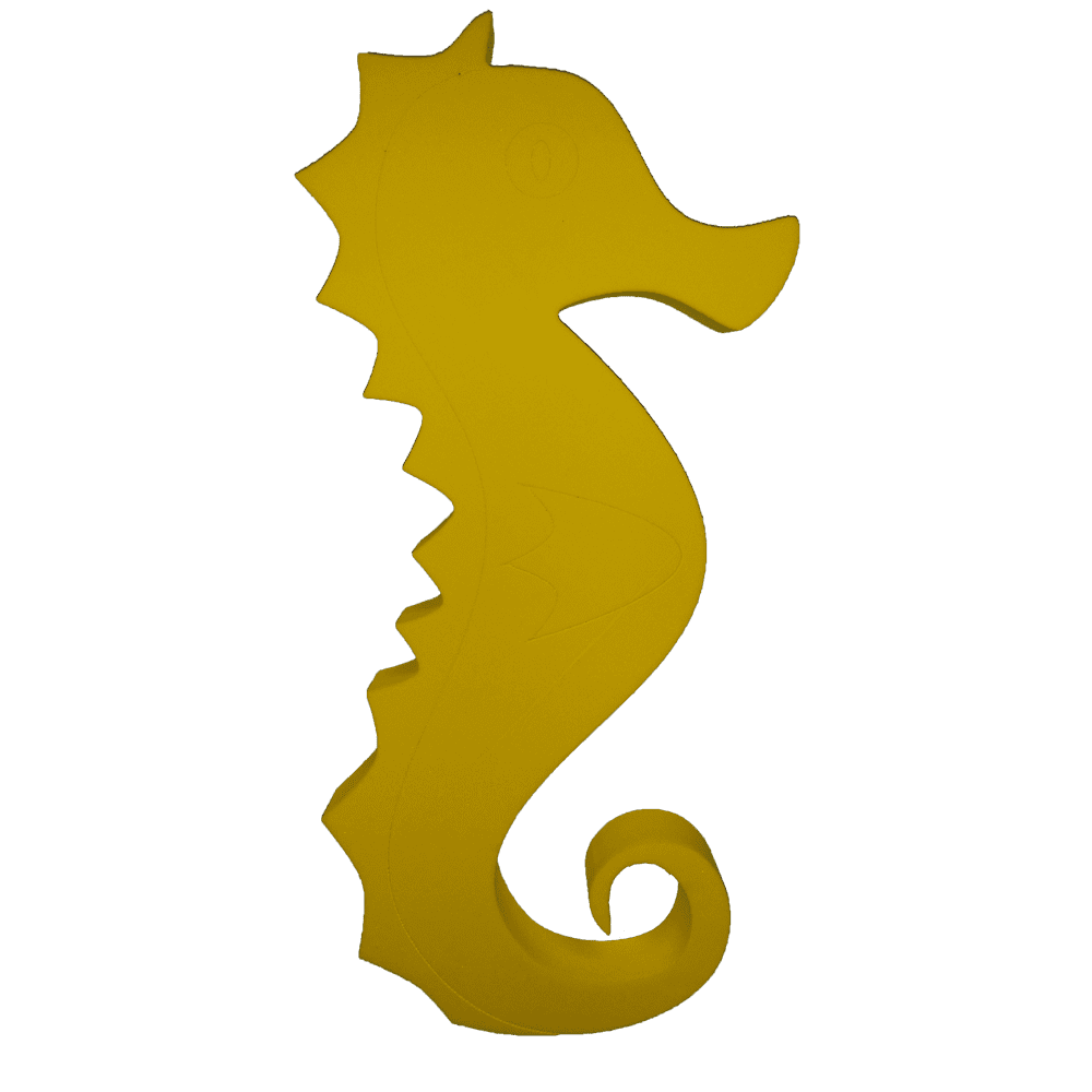 Johnny the Seahorse™ Foam Floating Mat – Made in the USA – Durable Swim Training Tool