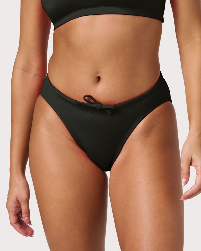 Racer Elite Bikini Bottom - Black