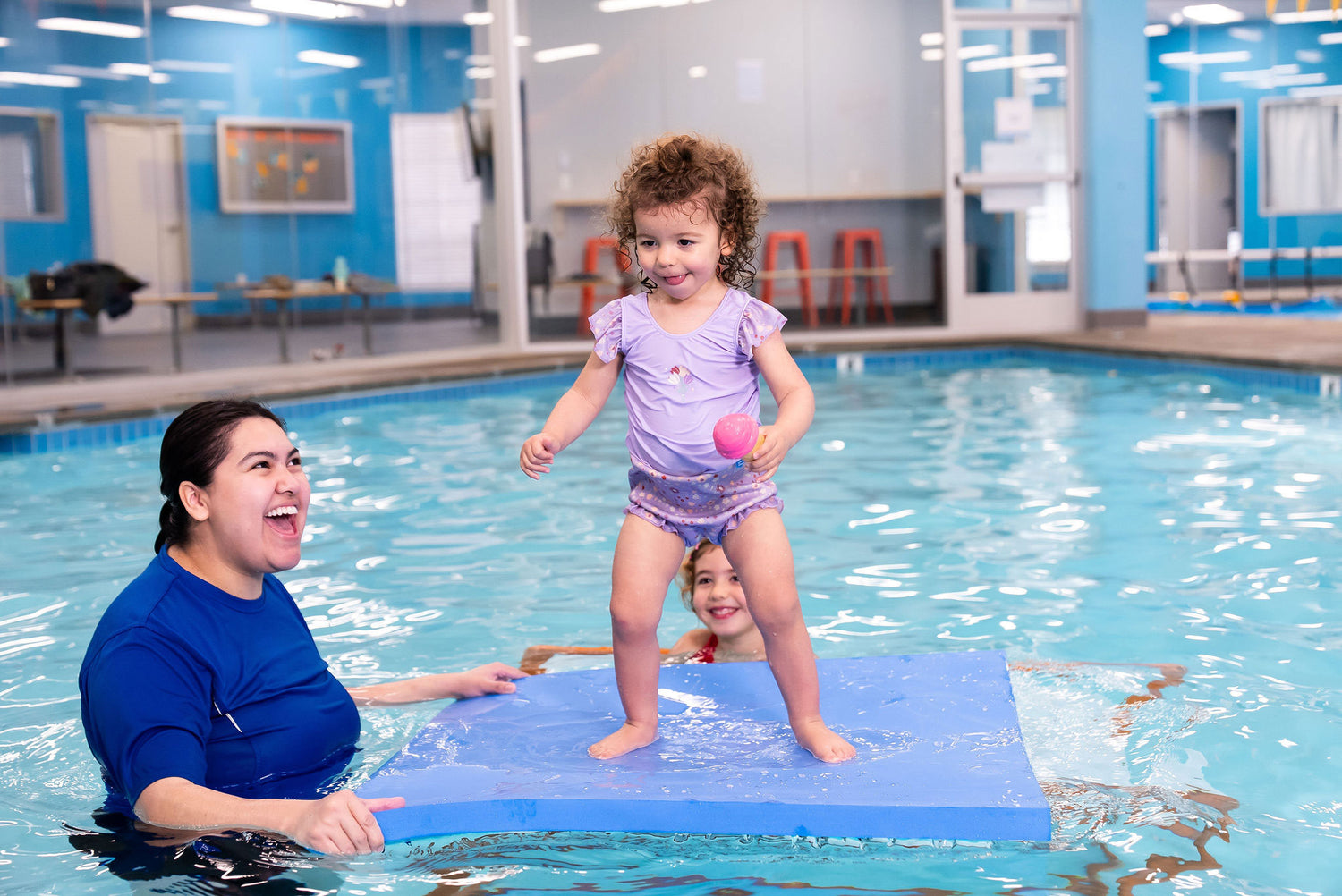 Aquamentor Rectangular Foam Floating Mat - Made in the USA - Durable Swim Training Aid